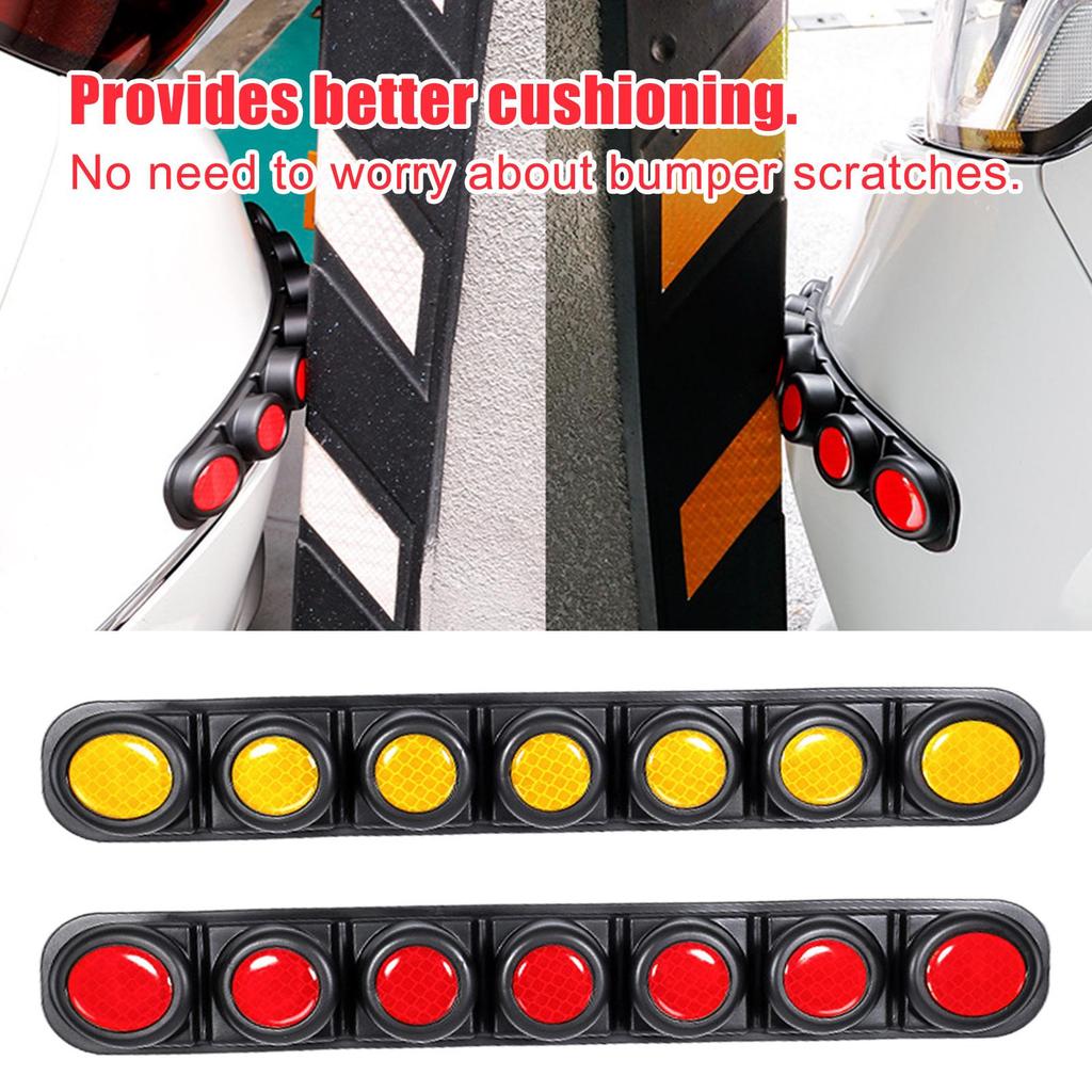 Reflective Car Decal 2 Pieces Foldable Exterior Decals Warning Reflective Stickers For Car SUV Truck Motorcycle Front Rear