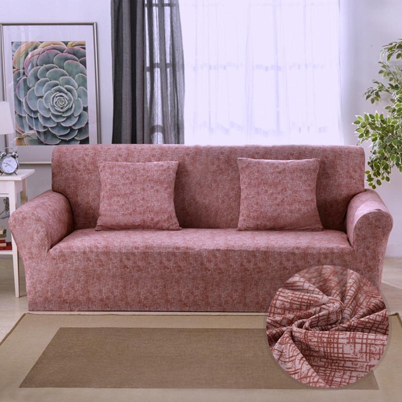 Elastic Sofa Cover Spandex Slipcovers Sofa Cover for Living Room Universal All-inclusive Sectional Couch Cover 1/2/3/4 seater