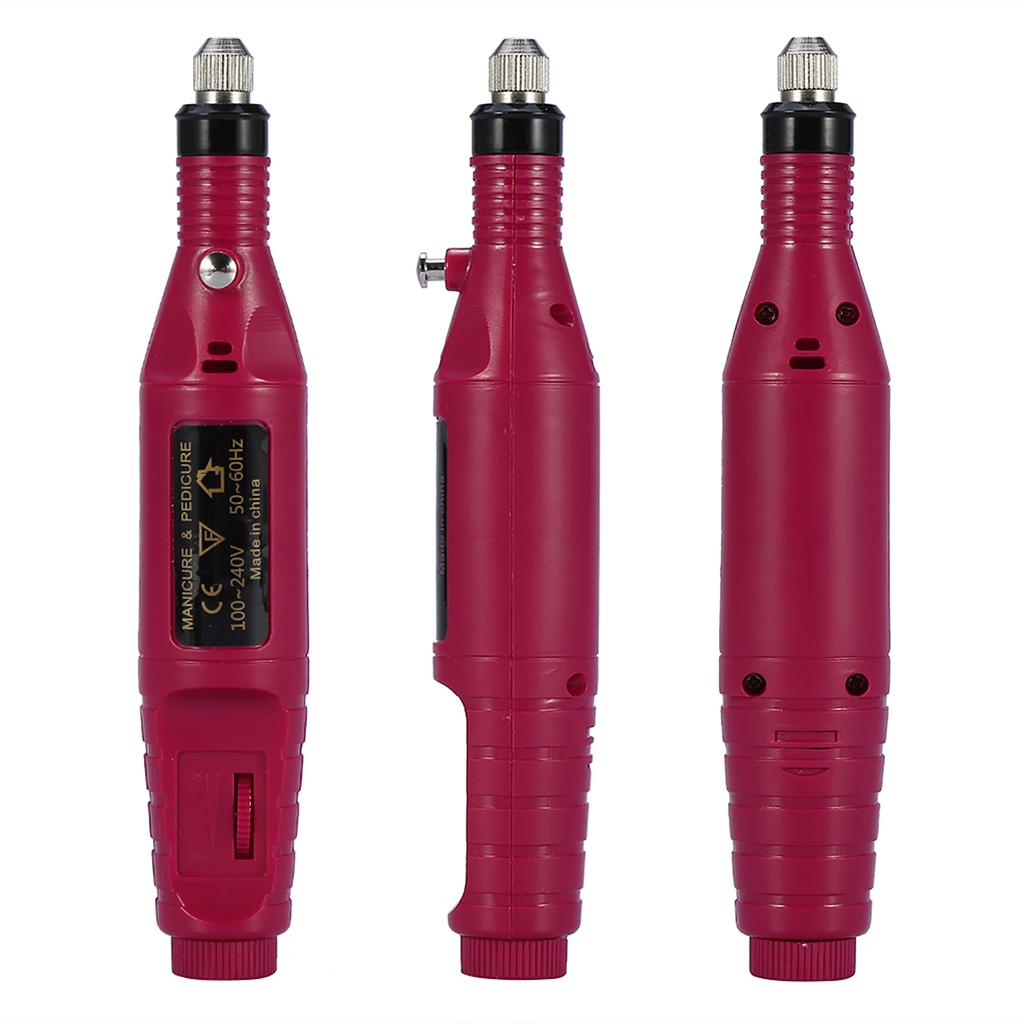 12 Types Manicure Machine Electric Sanding Drill Nail Polishing Tools With Grinding Head
