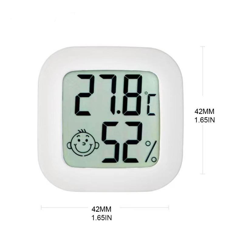Moisture Meter Monitor Wireless for Smart Temperature Gauge Mini Hygrometer Thermometer LCD Digital Screen Thermometer