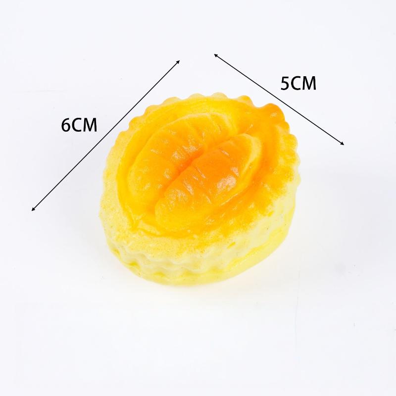 Simulation Food Slow Rebound Squeeze Toy 1Pcs Soft PU Bread Donut Cake Design Stress Reliever for Office Workers Anxiety Reduction
