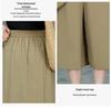 Hohe Taille Sommer Sonnenschutz Rockhose für Damen - Schlitz, Schlankmachend und Design für breite Hüften