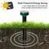 Solar Ultrasonic Rat Repellent Built-in Buzzer Outdoor Ultrasonic Garden Lawn LED Electronic Breeding Snake Repellent