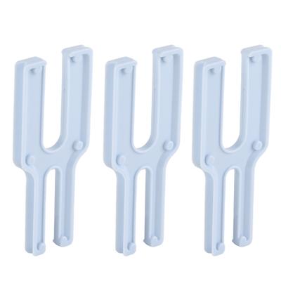 3 peças Tece-Bolas de Fiapo DIY Artesanato Plástico Fazer Pompons Ferramenta Tecelã para Cachecol Chapéu de Tricô