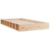 Solid Wood Bed 75x190 Cm