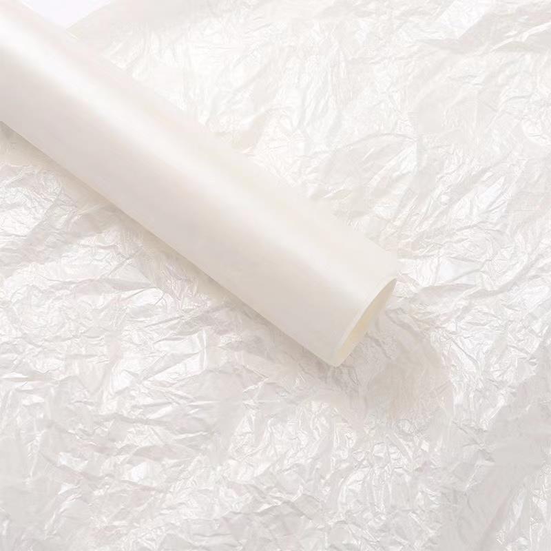 26g Pearlescent Waterproof Tissue Paper for Fresh Flowers: Floral Bouquet & Cake Wrapping, Fragrance Style, Thickened Design.