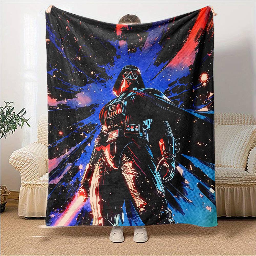 Star Wars Blanket Durable Comfort Perfect for Office Chair Livingroom All-Season Use Stylish Decor Perfect Gift for Relatives and Friends