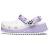 Crocs Classic Casual Unisex White Purple Sandals 'White Purple' 207772-577