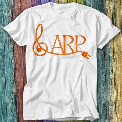 ARP Instruments Synthesizer Design Analog Retro Synth T-Shirt Top Tee 373