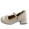 Pointed High Heels Women's Summer Fashion Niche Color Matching Temperament Thin Heel Bag Head Mary Jane Single Shoes