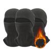 3pcs Winter Balaclava Windproof Thickened Polar Fleece Cycling Ski Mask Anti-Cold Thermal Hiking Running Neck Warmer Face Cover