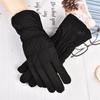 Warm gloves autumn and winter women's gloves cold-resistant outdoor riding velvet ski gloves stall mode electric vehicle