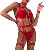 Europe & US Hot-Selling Women's Sexy Role-Playing Chain Lingerie Set