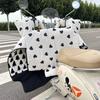 Electric Vehicle Winter Windshield: Flannel Cartoon Style, Fleece-Lined, Thickened, Enlarged for Maximum Warmth (2025 Model)