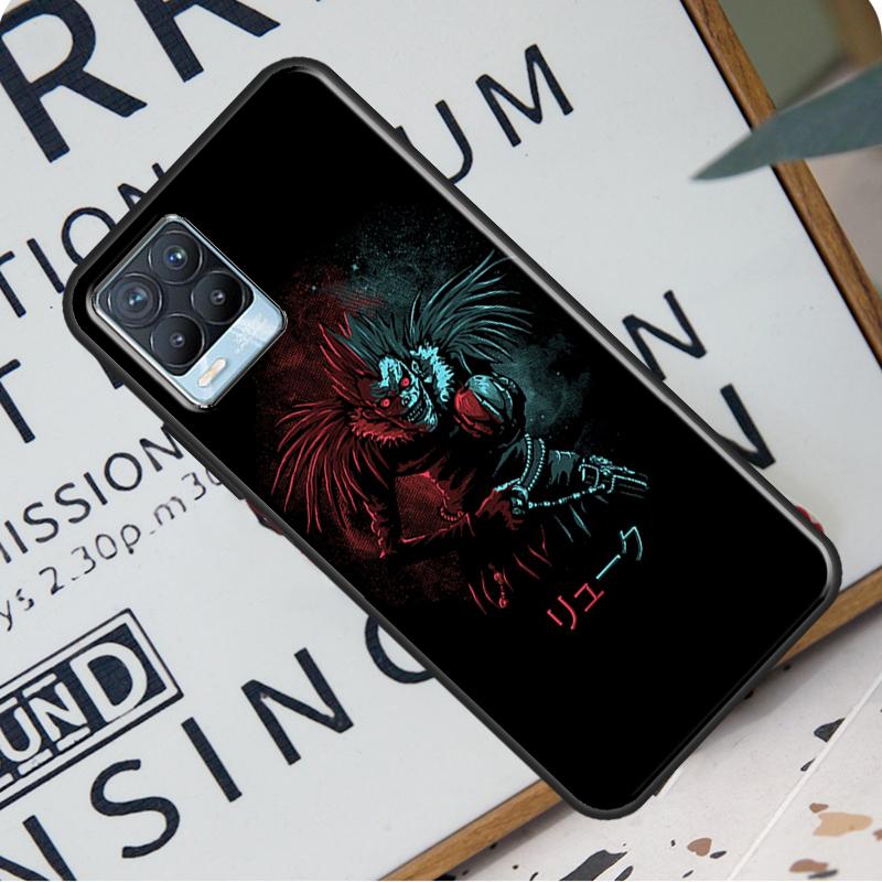 Anime Manga Death Note Ryuk Case For Realme C21 C11 C15 GT Neo2 Master 8 Pro 8i OnePlus 9 Pro 8T 9R Nord2 Coque Cover