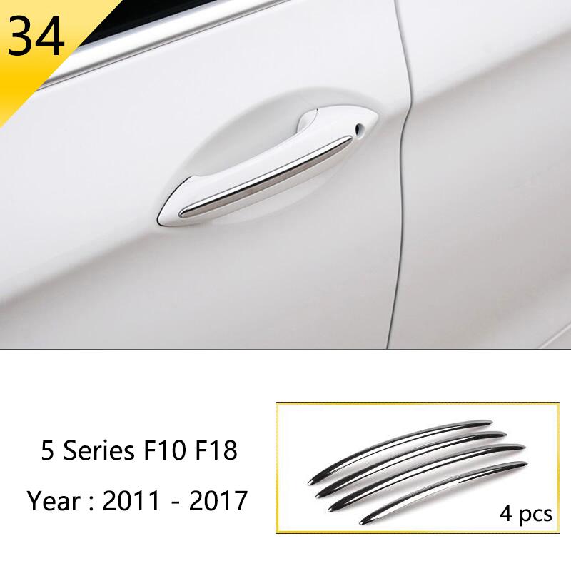 Car Styling Console Multimedia AC CD Panel Decoration Frame Cover Trim Strip Sticker For BMW 5 Series F10 Interior Accessories