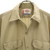 Dickies Short Sleeve Work Shirt M Beige Men's Used