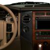 For Ford Expedition 2007-2014 Real Carbon Fiber Stickers Centre Radio AC CD Gear Shift Door Panel Car Accessories Decorative