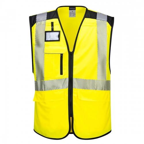 

Portwest Mens PW3 Hi-Vis Vest L жовтий/чорний