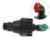 1/2" 360 Grad Drehdüse Rasenbewässerung Sprinkler Gewinde Weitwurf