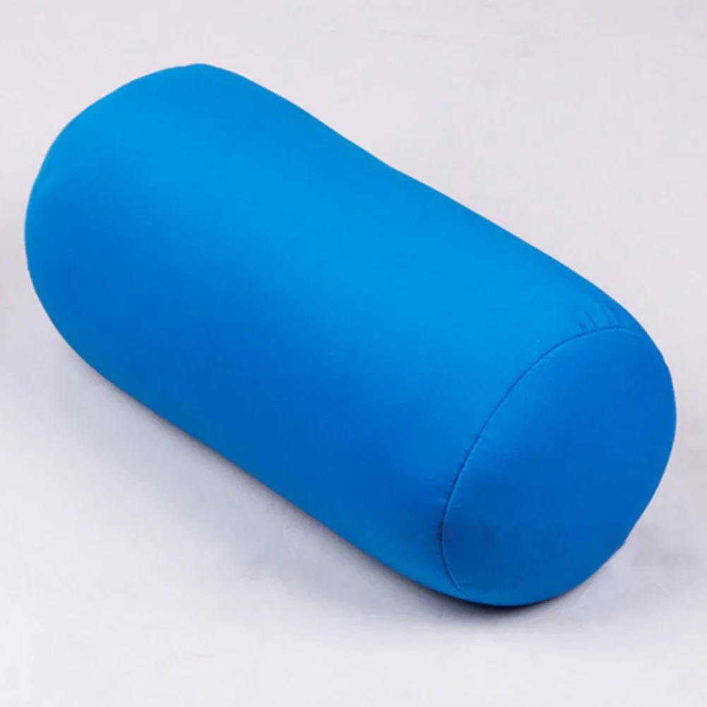 Super Soft Head PillowCase Micro Mini Microbead Back Cushion Pillow Roll Pillow Head Convenient Travel Pillow Bed Decoration