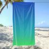 Super Beautiful Gradient Color Beach Towel, Soft And Absorbent, Essential For Camping, Swimming, And Beach Activities