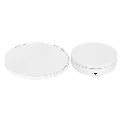Rotating Display Stand 2 In 1 Automatic 360 Degree Electric Turntable with Remote Control for Photography Product Jewelry