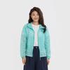 Women's Hooded Lightweight Printed Windbreaker