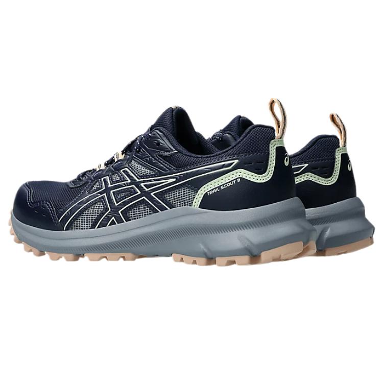 Asics  Trail Scout 3 Midnight Women Sneakers Blue Whisper-Green 1012B516-404