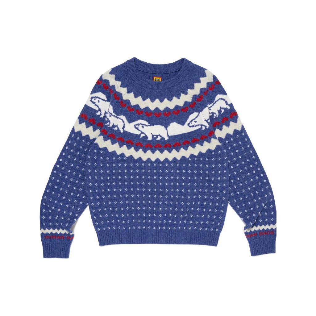 HUMAN MADE FW23 Fall Winter Collection Sweater Unisex HM26CS036