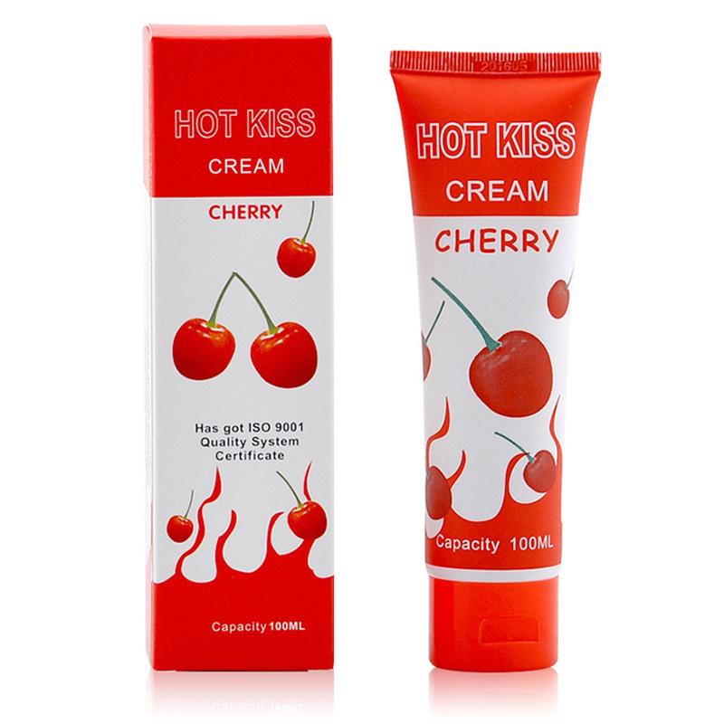 100 ml Kirsebærsex-smøremiddel for oralsex og analsex Spisfett smøreolje for sexleketøy