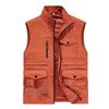 2024 Spring/Autumn Men's Stand-Up Collar Fishing & Photography Vest - Custom Logo Available