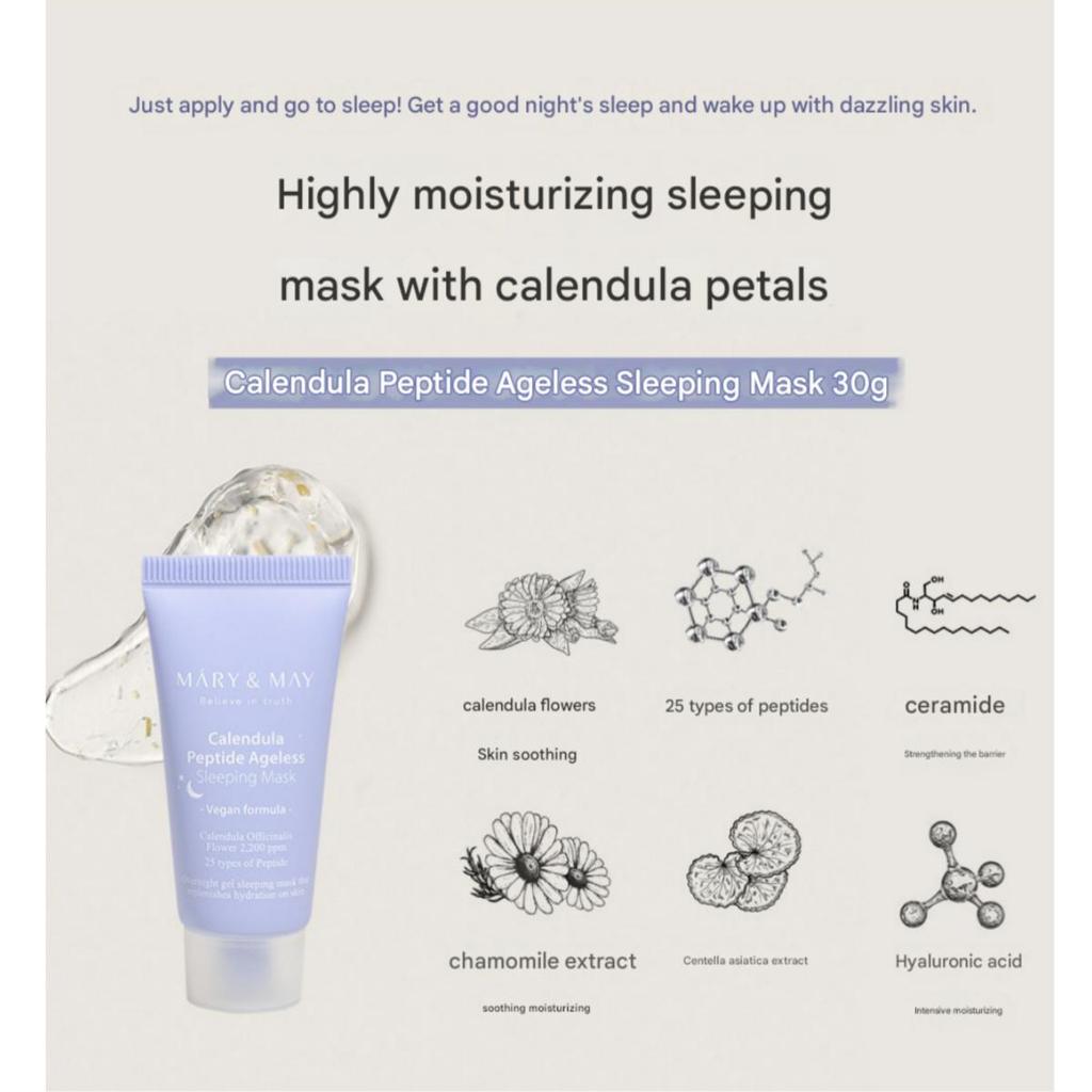[Mary&May] Wash Off Mask Mini Gift Set