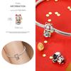 Copper Metal Dragon&Lucky Cat&Lion Dance&God of Wealth&Lucky Bag Charm Bead Component Compatible With Brand Bracelet High Quality Fine Jewelry