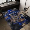 1pc Batman Cityscape Carpet, for Home & Office Decor, Desk Chair Carpet, Festive Gift,Conference Room CarpetL1096