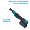 3/8inch Cordless Ratchet Wrench Electric Ratchet 300RPM Chargeable Power Ratchet Driver Wrench Adapter Replacement