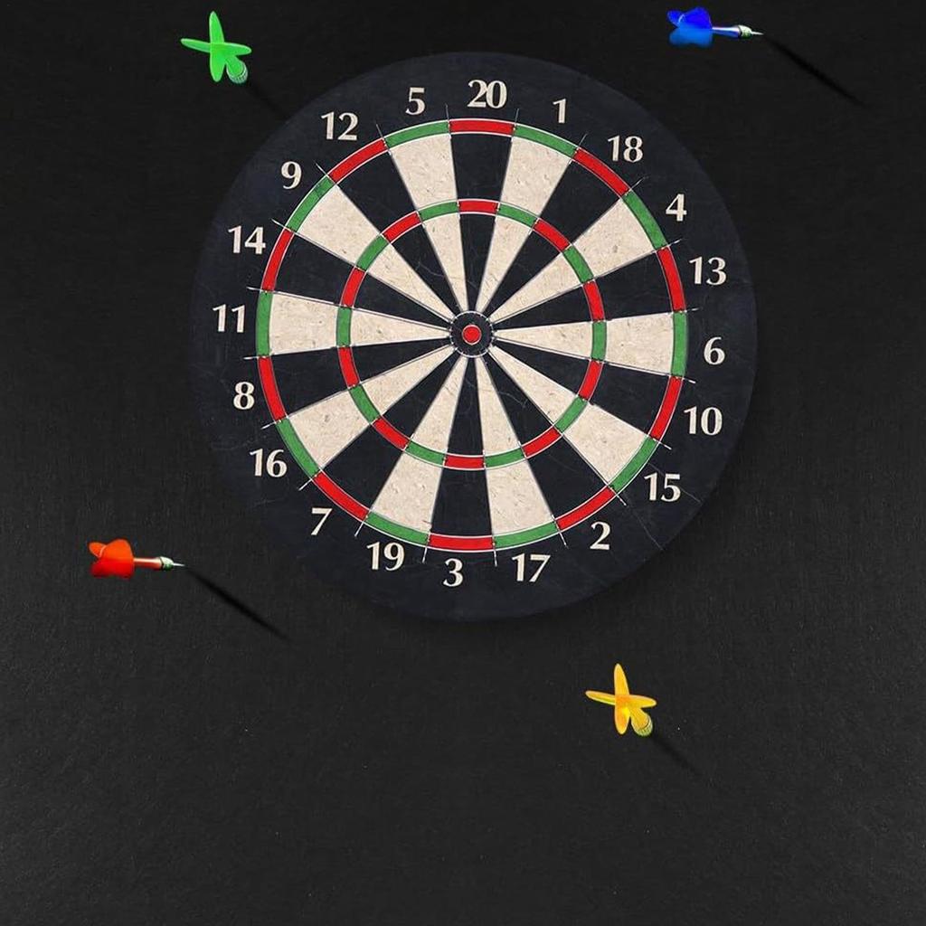 Für Dartscheibe Wandprotektor Einfache Montage Platzsparendes Design Dartscheibe Filzplatte Eva-Schaum Wandwächter Dart Zubehör Set