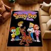 Scoobydoo Spooky Night Adventure Patterned Rug Soundproof Noisereducing Carpet For Bathroom Kitchen Home Party Decor Christmas Gift