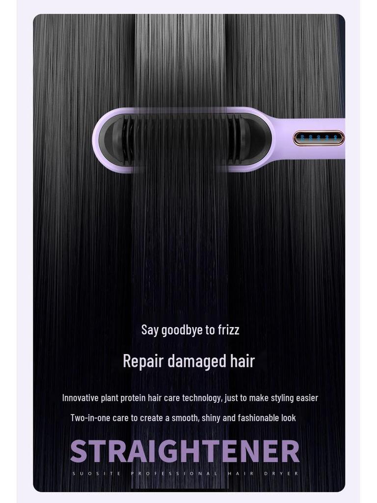 Szczotka 2 w 1 jonizująca do prostowania i kręcenia włosów z technologią jonów ujemnych