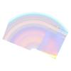 50Pieces Holographic Mailing Envelopes Rainbow Flat Foil Bags With Self Adhesive Seal For Courier And Gift Packaging