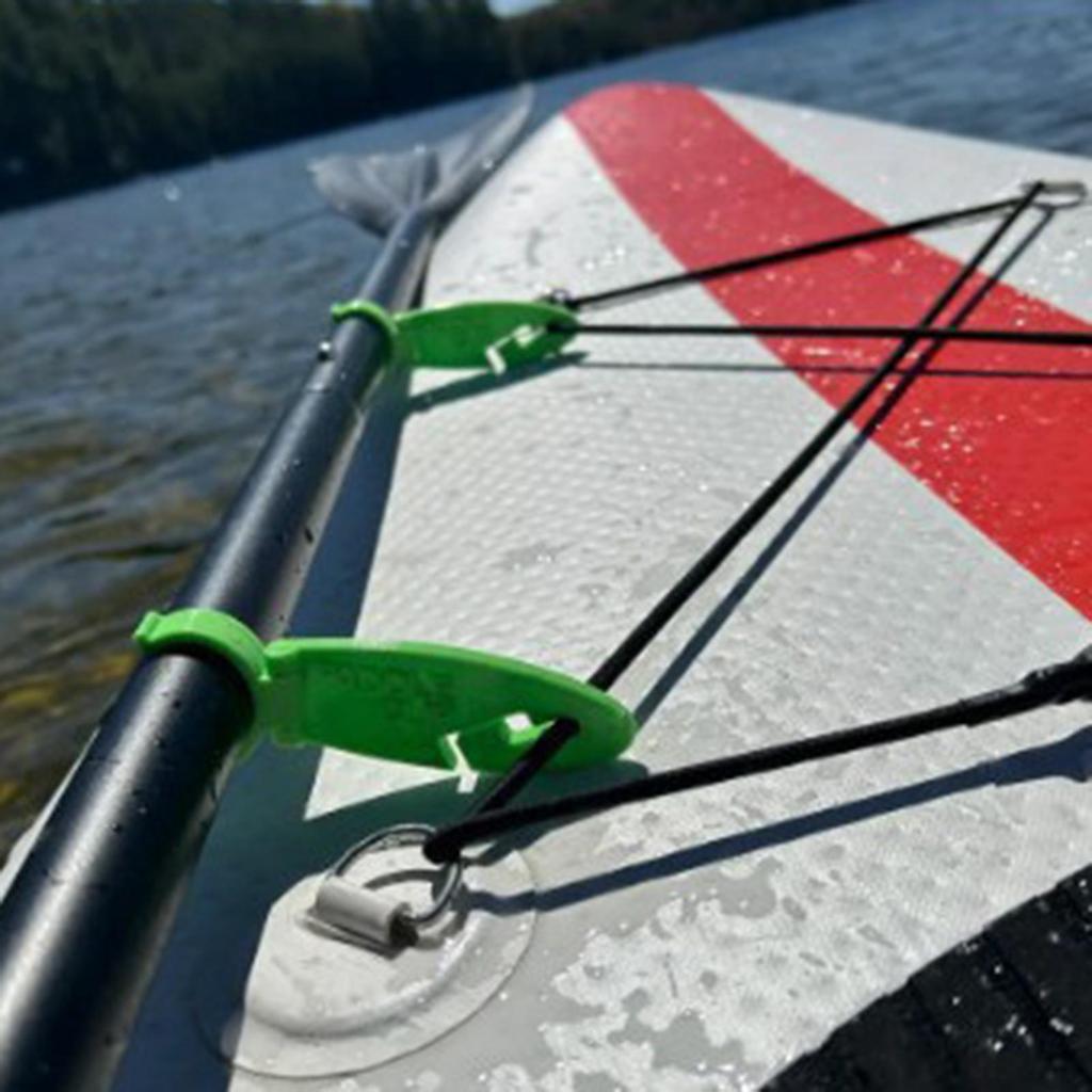 Clips for Paddle Board Expandable Paddle Board Clamp Water Sport Accessories 2 Pieces Easy To Install Fasten Clips for Teens