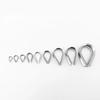 2mm 3mm 4mm 5mm 6mm 8mm 10mm Stainless Steel 304 Cable Wire Rope Thimbles