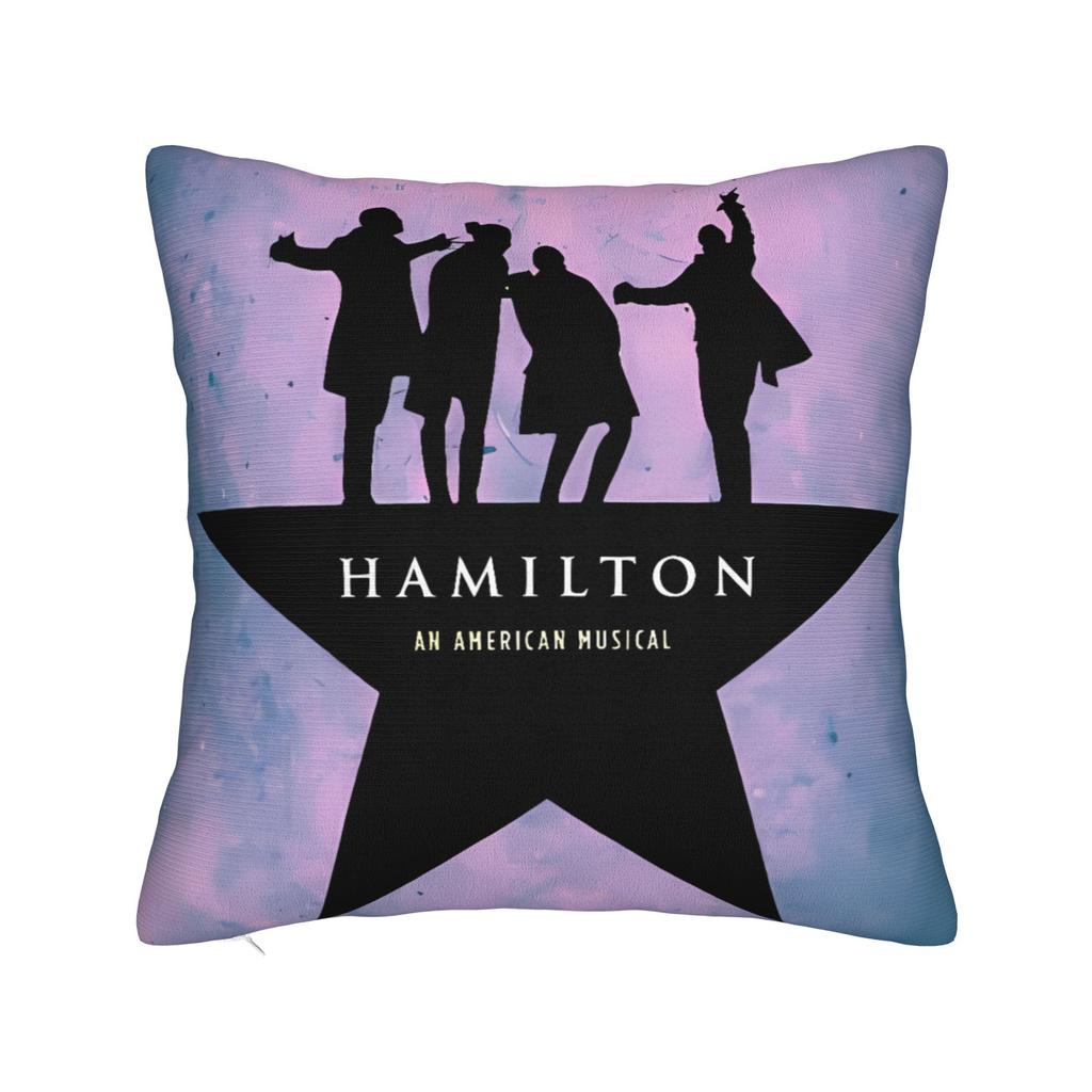 Hamiltons Das Musical Kissenbezug Druck Kissenbezug Vintage Kissenbezug Für Büro Auto Heimdekoration