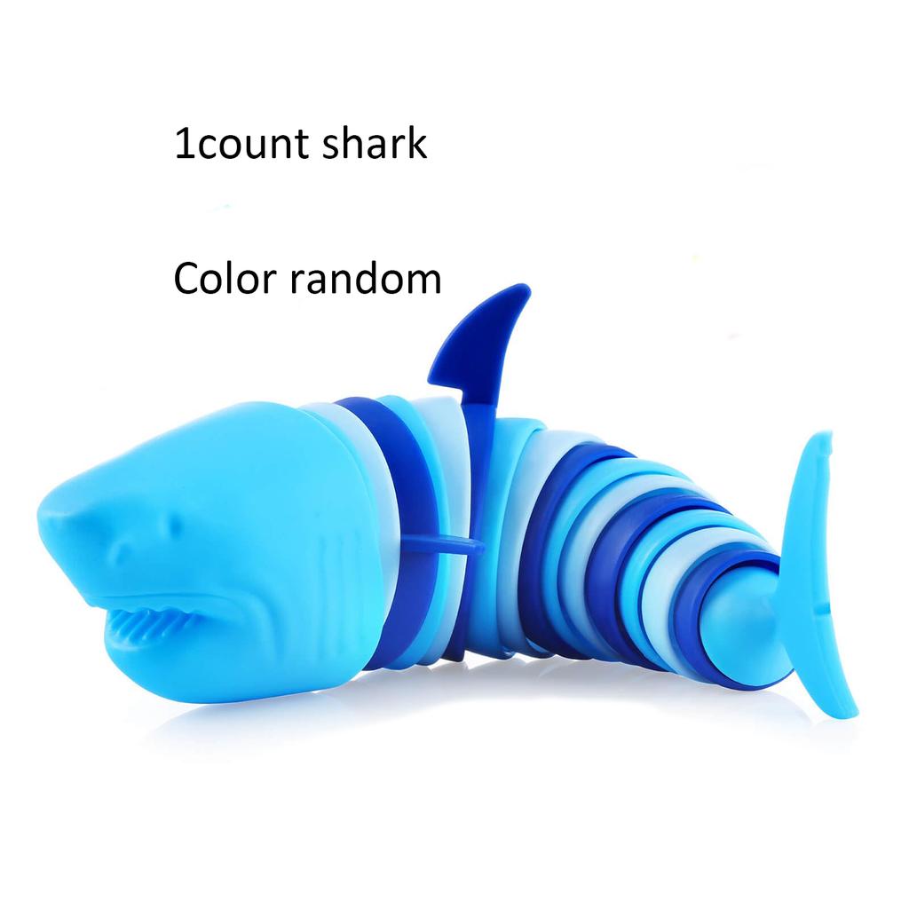 Cevioce Fidget Slug Toy 2-Piece Set (Random Color), Ideal For Stress Relief And Sensory Gaming, Promoting Focus And Calmness