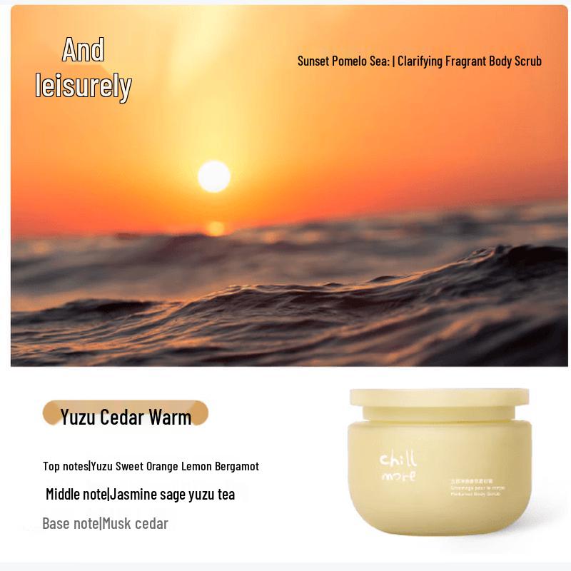 Chillmore Squalane Fragrance Body Scrub