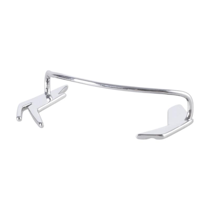 Unisex Silver Color Ear Clips Unique Futuristic Earwear Jewelry Skeletal Spine Ear Hooks Jewelry for Y2K Trendsetters