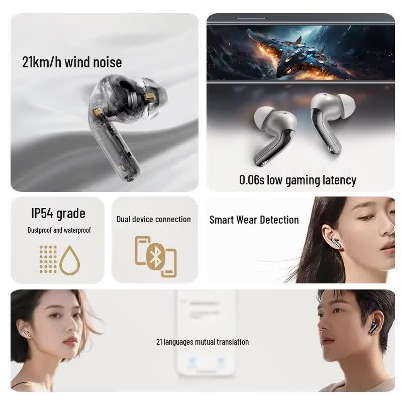 EDIFIER Lolli Pro 5 True Wireless ANC Translator Earbuds