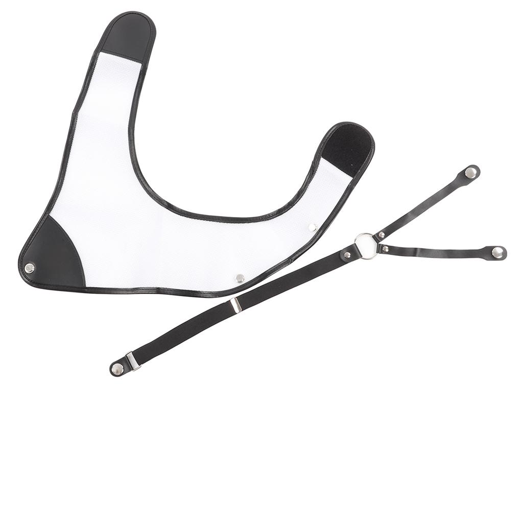 Adjustable Archery Chest Guard Breathable Archery Chest Protector for Outdoor Sport Shooting Breast ProtectionWhite