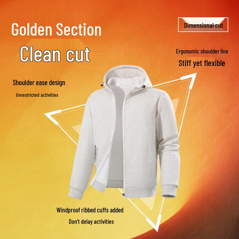 Jeep Men's Outdoor Fleece Lined Hooded Jacket