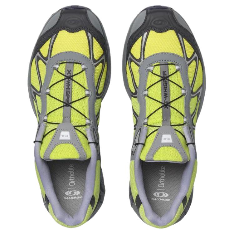 SALOMON Xt-Whisper Comfortable Soft Breathable Support Casual Running Shoes Unisex Sneaker Yellow Gray 478786